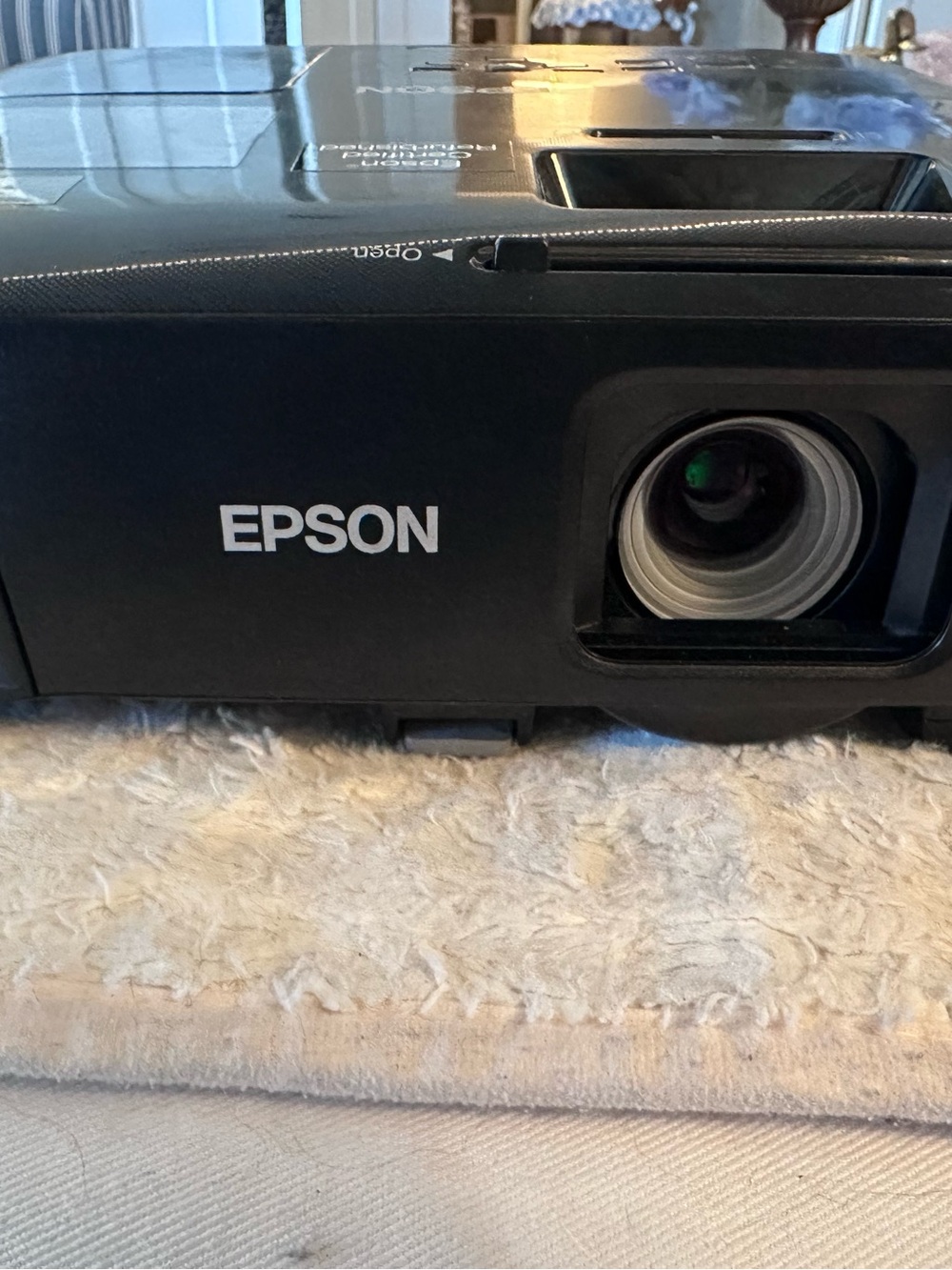 Epson Black Multimedia Projector with VGA and HDMI Ports